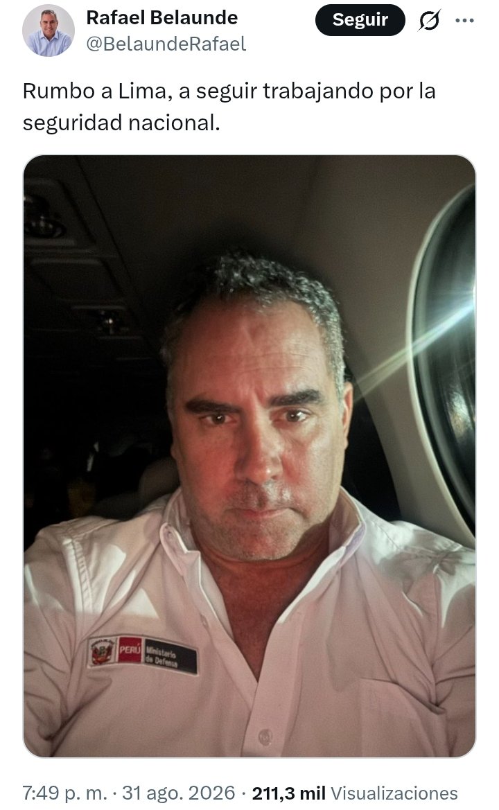 arihmanperuano's tweet photo. Rafa #Belaunde volviendo d Trujillo luego del papelón más grande del gobierno d #Keiko y la #PNP hasta ahora. 
Lo q quiere mostrar // Lo q todos vemos https://t.co/8YJ1D2Ph6T
