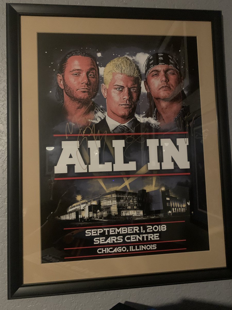 RBECERRA21's tweet photo. @PWTees @youngbucks @CodyRhodes Hard to believe it’s been 8 years of changing the fucking bizness! Congrats Gents! Onward and upward! #AEWALLIN #BeingtheElite #AmericanNightmare #PWTees https://t.co/cWWFb5lrs0