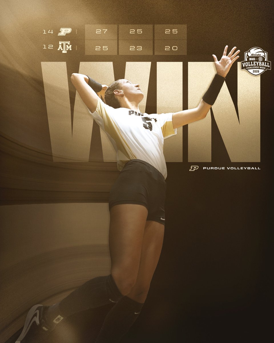 PurdueVB's tweet photo. This one meant more. https://t.co/ar9Xa5cQkc
