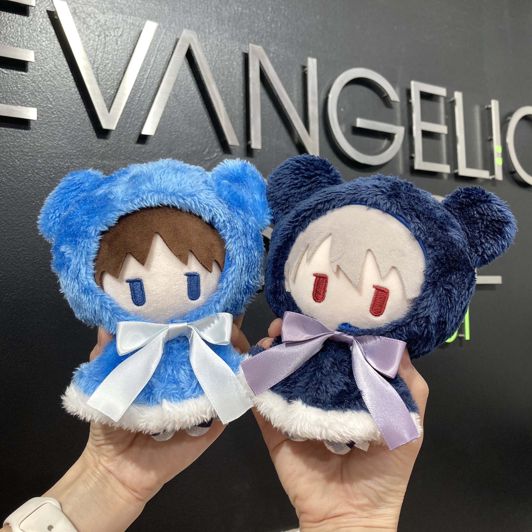 エヴァべあ　碇シンジ　渚カヲルver　新世紀エヴァンゲリオンぬいぐるみ EVANGELION STORE(エヴァンゲリオンストア) on X: 