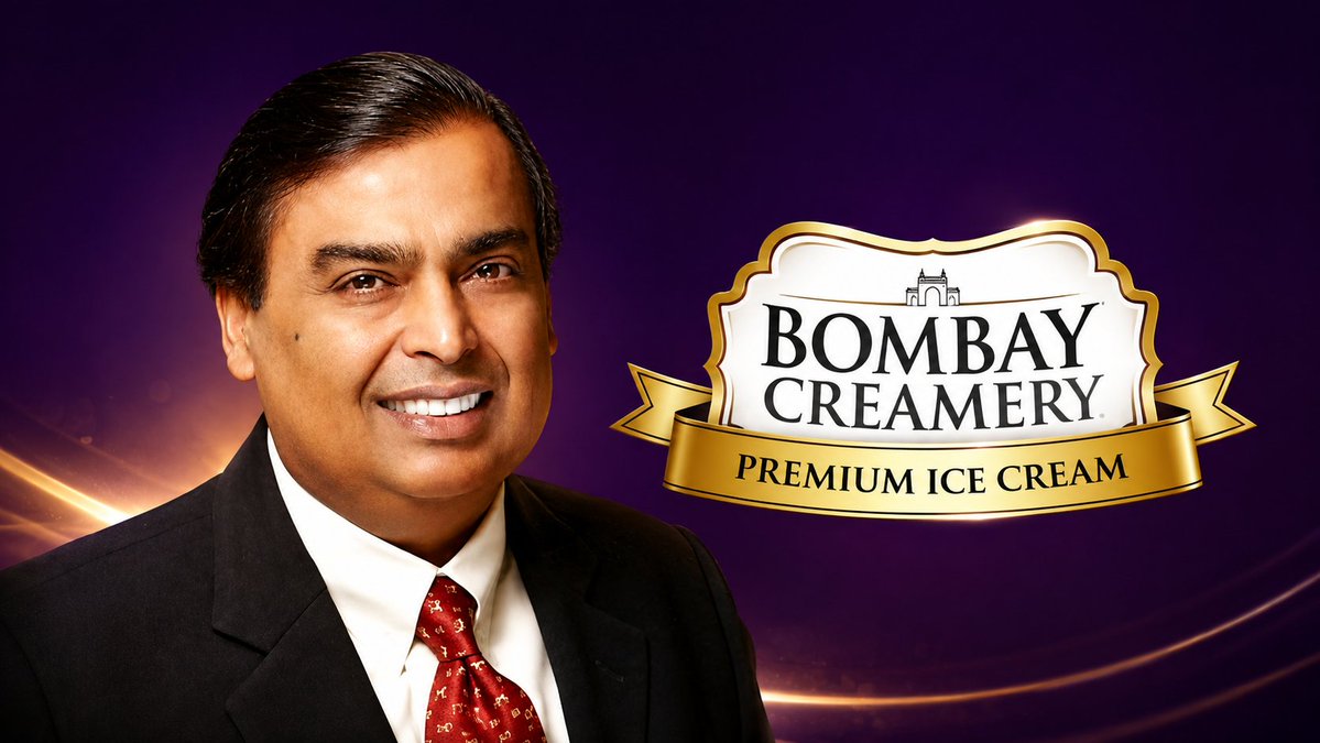BharatTechIND's tweet photo. 🚨 Ambani’s Reliance Launches Bombay Creamery Ice Cream Brand, Prices Start at ₹10 Nationwide Rollout Planned. https://t.co/ElLe0n9nja