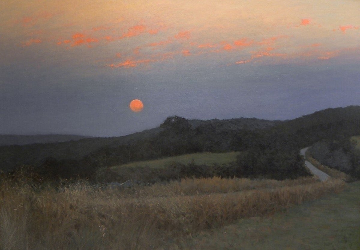 QDM37's tweet photo. Kevin Sanders  - "Harvest Moon" (2015) https://t.co/Y50hCGS5Ld