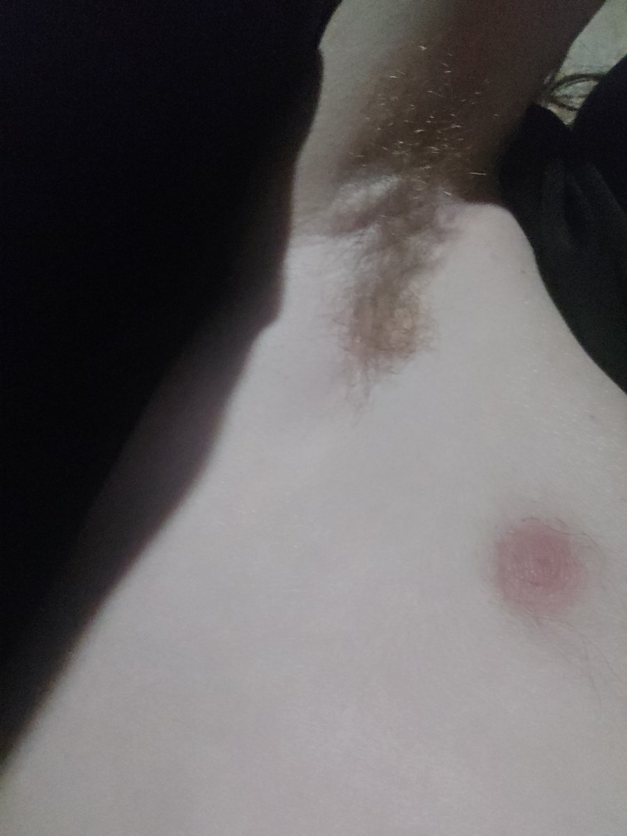 Lizzywadr's tweet photo. Do we like the hairy pits or should I shave them? https://t.co/7Y21nFobLH