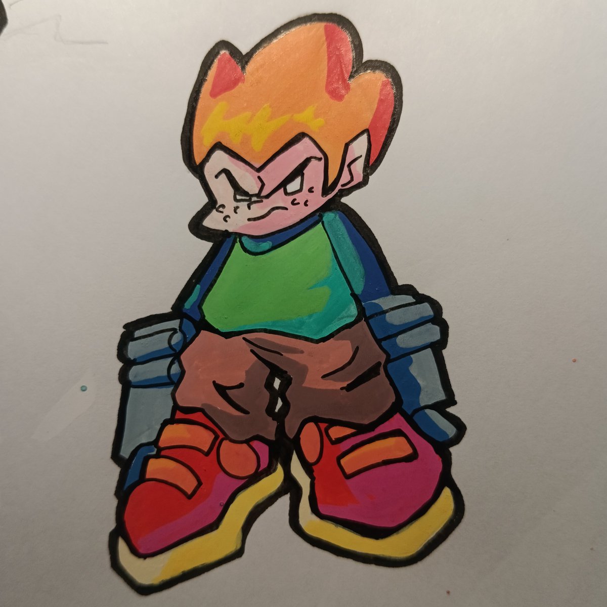 myrubina_'s tweet photo. Heya! I started developing a bit of a fixation on him 🥹(again LOL)
#FNF #fridaynightfunkin #pico #picoshcool #FNFfanart https://t.co/wdiTfZe9T2