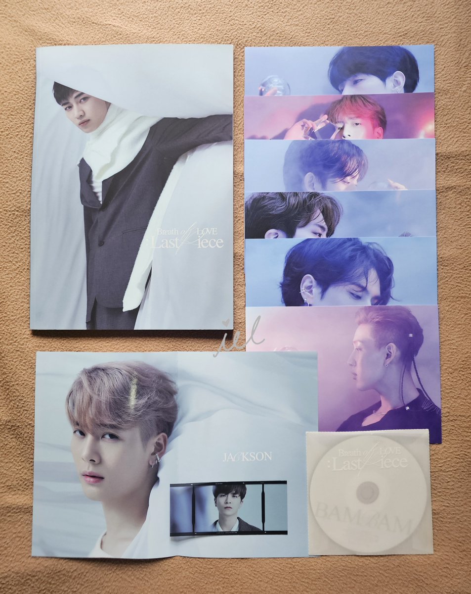 seongddenlyk_hr's tweet photo. wts lfb ph only got7

GOT7 Breath of Love: Last Piece album (unsealed)
Bambam ver.

pb + cd w/ jackson mini poster, youngjae moment film, postcard set (no jb) only

₱300

dm to claim ♡

🏷️  got7 bollp jb jayb mark jackson jinyoung youngjae bambam yugyeom ahgase igot7 album https://t.co/2dnSMV0QIu