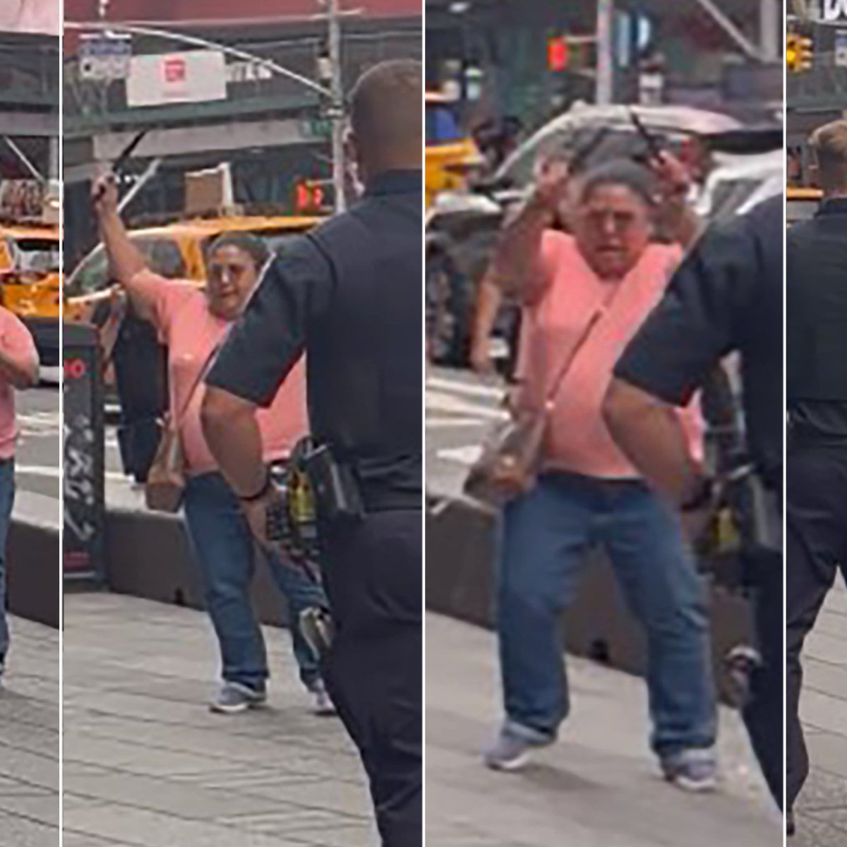 Lugash070809's tweet photo. Erin Piacenti, a vice president at Bank of America, was killed by the mentally ill woman who went on a knife-wielding rampage in New York’s Times Square. This city is practically like a third-world country. Things are getting worse and worse in New York🫢🫢🫢 https://t.co/EM0GnMezQ9