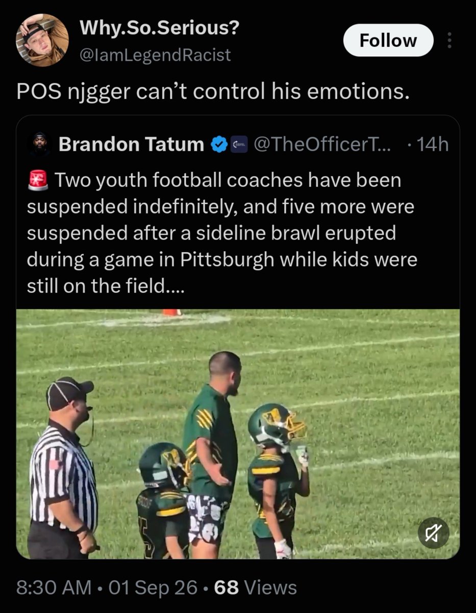 edgardorey90's tweet photo. Rich of you to talk shit about a black woman's appearance. Then, I looked at your photo, username and the shit you just posted earlier and it all checks out PERFECTLY. 😂 https://t.co/hbWm6B4NZv