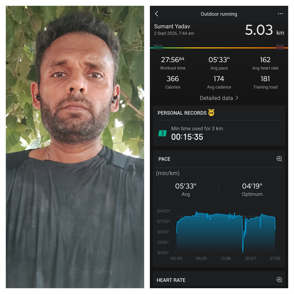 SumantYadav4's tweet photo. Wednesday:5K

#FitnessBang2026 #FetchYourBody2026 #RunningWithTumiSole #AdmireYourself #RunningWithSoleAC #NikeRunClub @RunningWithTum1 @runningpunks #fitindia @FitIndiaOff https://t.co/T9CiVjgUr3