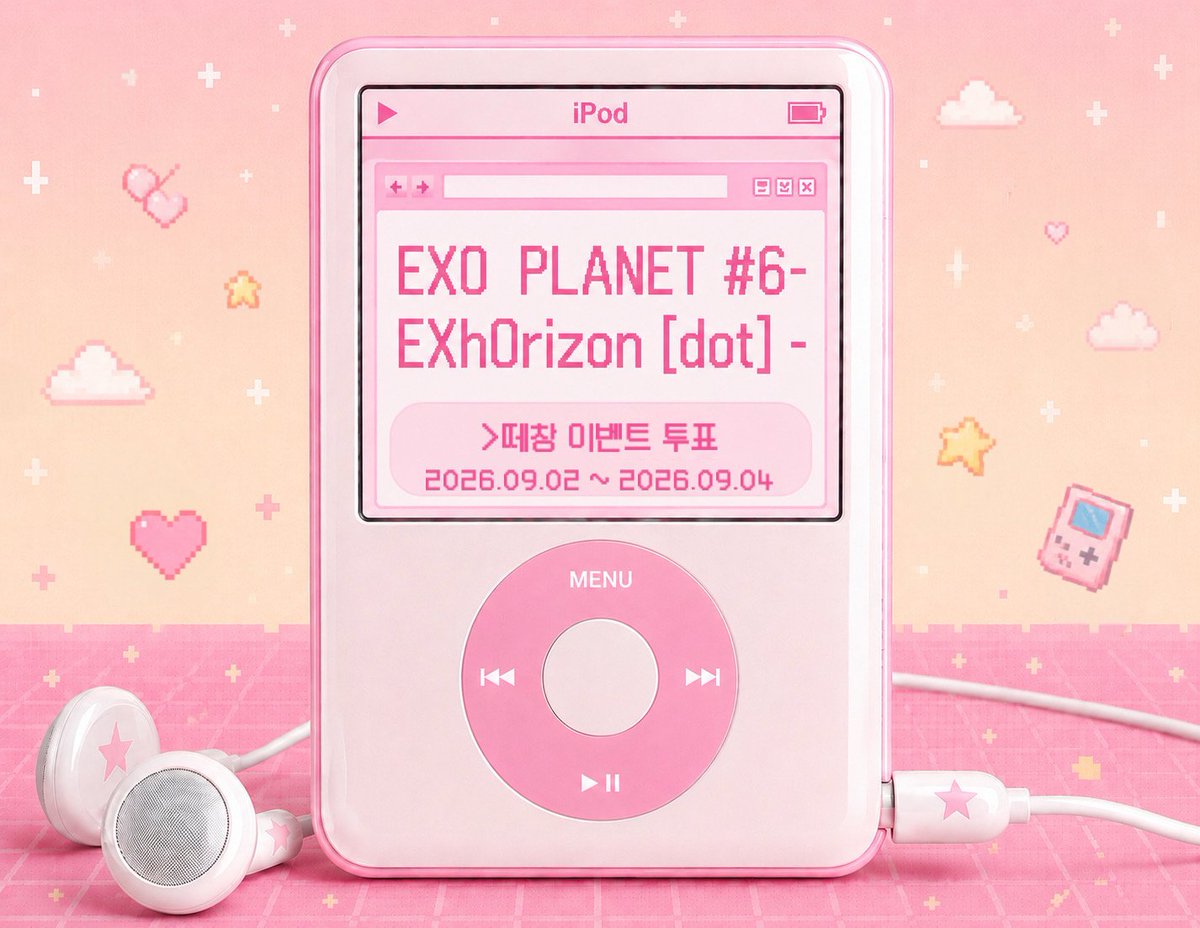 EXO_REBIRTH's tweet photo. [📁 앙콘 이벤트.ZIP]
└─ 🎤 떼창_이벤트_투표.mp3

EXO PLANET #6 - EXhOrizon [dot] - 에서 진행될 떼창 이벤트 곡 투표를 진행합니다. 🩶

📅 2026.09.02 ~ 2026.09.04 11:59 PM까지

🔗 https://t.co/IhFv2BVqJl

엑소엘분들의 많은 관심과 참여 부탁드립니다. 🩶

- 본 이벤트는 사측과 협의 후 진행됩니다.