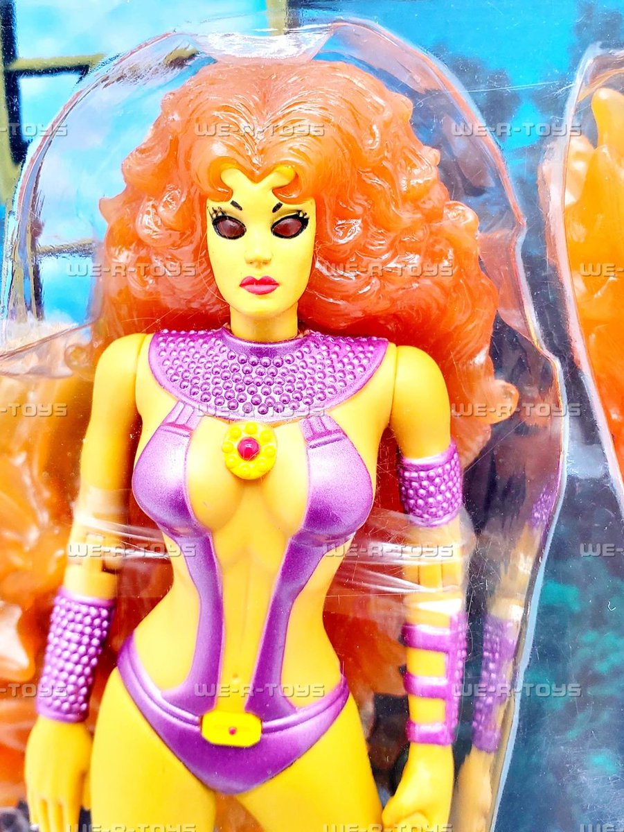 LenhardtEric's tweet photo. Because we are not going to get a @mcfarlanetoys 80s Starfire action figure I decided to get this one to go with the rest of my 80s Teen Titans from McFarlane Toys, she is about a half inch shorter than the other ones but I don't care #actionfigures #dcdirect #starfire https://t.co/neOXdFmPNU