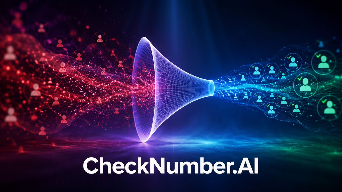 CheckNumber_ai's tweet photo. Stop paying to reach audiences that don't exist in your chosen ecosystem. Mapping registration signals before you segment ensures your outreach budget hits actual users, not ghosts. https://t.co/jurPL51KKS #DataQuality #GrowthOps https://t.co/WncZsJ6NEv