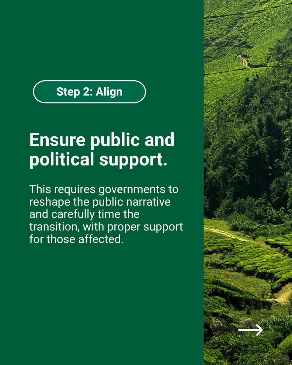 UNESCAP's tweet photo. Going green vs. growth: can we have both?
For #AsiaPacific, the shift brings risks, but the right policies can protect economies and the environment.
3 steps to a stable, green future 👇
📊 Read more in #APSurvey: https://t.co/RzDZX7s1eh https://t.co/gpgN2Fs9KU