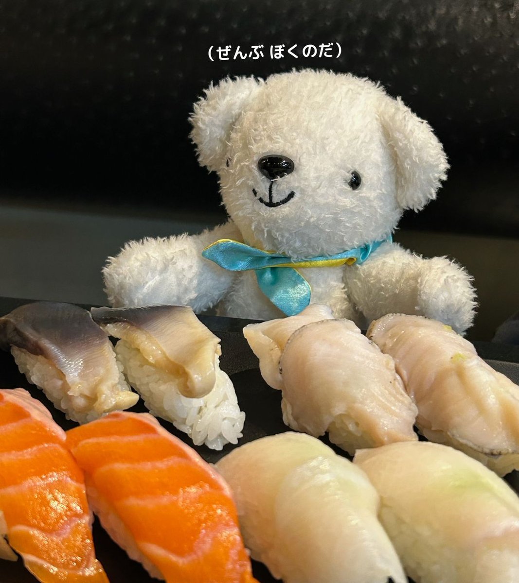 airdo_hokkaido's tweet photo. 好きなお寿司のネタはなんですか？ • ᴥ •
ベア・ドゥは…全部です！🍣 https://t.co/H2aRpOEIZ2