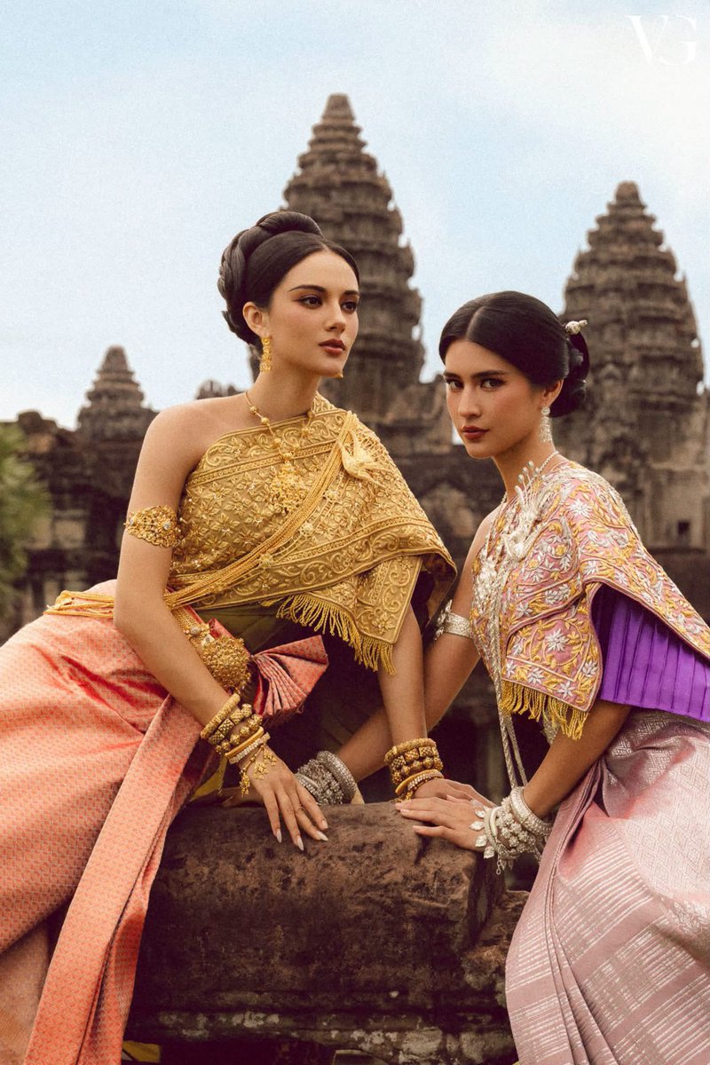 SovanRatana_'s tweet photo. Sbai Khmer dress ❤️🇰🇭 https://t.co/XVi6Raw2ed