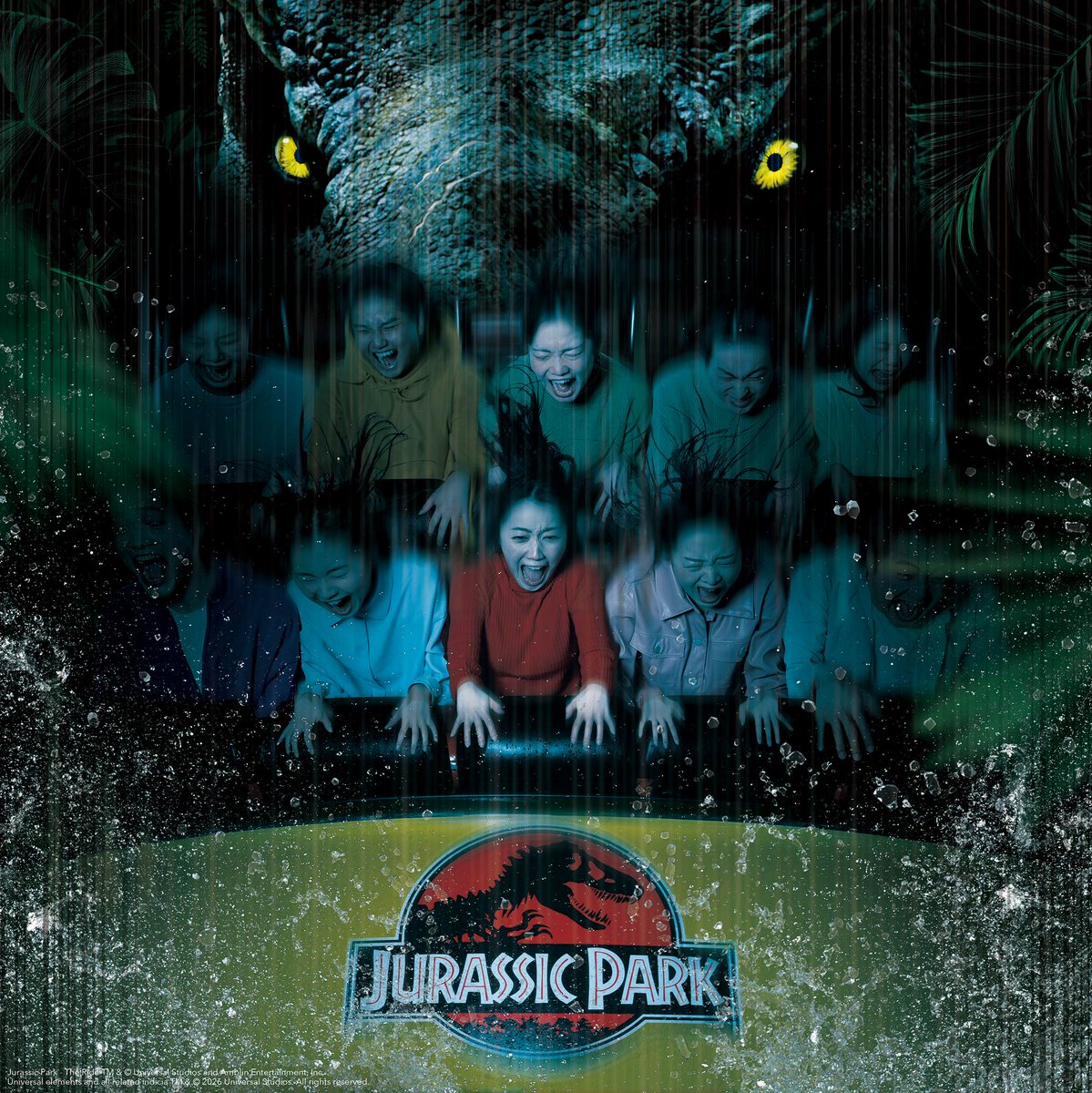 USJ_Official's tweet photo. 秋限定のボートツアーが
今年も登場🦖

◤ジュラシック・パーク・ザ・ライド 
～イン・ザ・ダーク～◢

夜のボートツアー中、
脱走した恐竜たちが暴れまわり、電源停止！！🦕

一寸先も見えない暗闇を進むスリルに、絶叫せよ⚡
さあ、漆黒の奈落の底へ——​。

https://t.co/DurqZhHhpT https://t.co/OvAhUg3Lpv