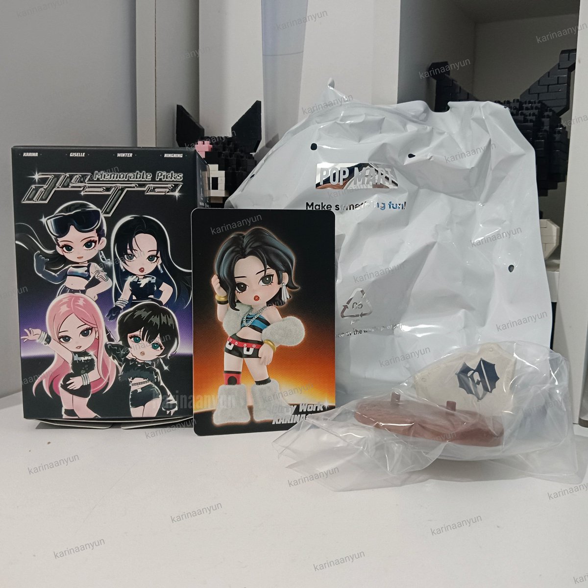 karinaanyun's tweet photo. wts | want to sell popmart x aespa figure memorable picks series 

꩜ Karina dirty work ver 200k exc admin🍊
꩜ sealed foil buka box dari bawah
꩜ first pay first get, keep event with dp 30%
꩜ Tangerang, ina
💌 DM for more info <3 https://t.co/9NKbm9W4HE