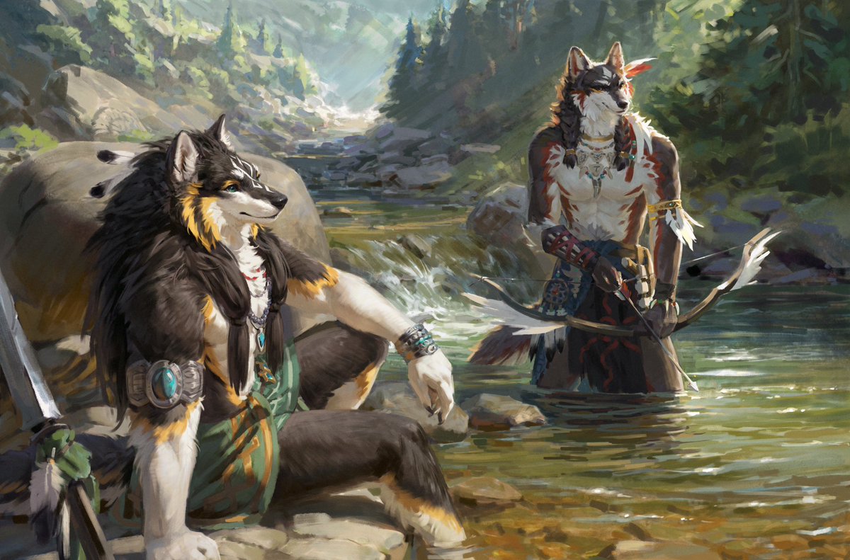 FederWoof's tweet photo. First commission of my new outfit design!
🐺@2575953976Rmzw 
🎨@AlsaresLynx https://t.co/MJh9mYmOib
