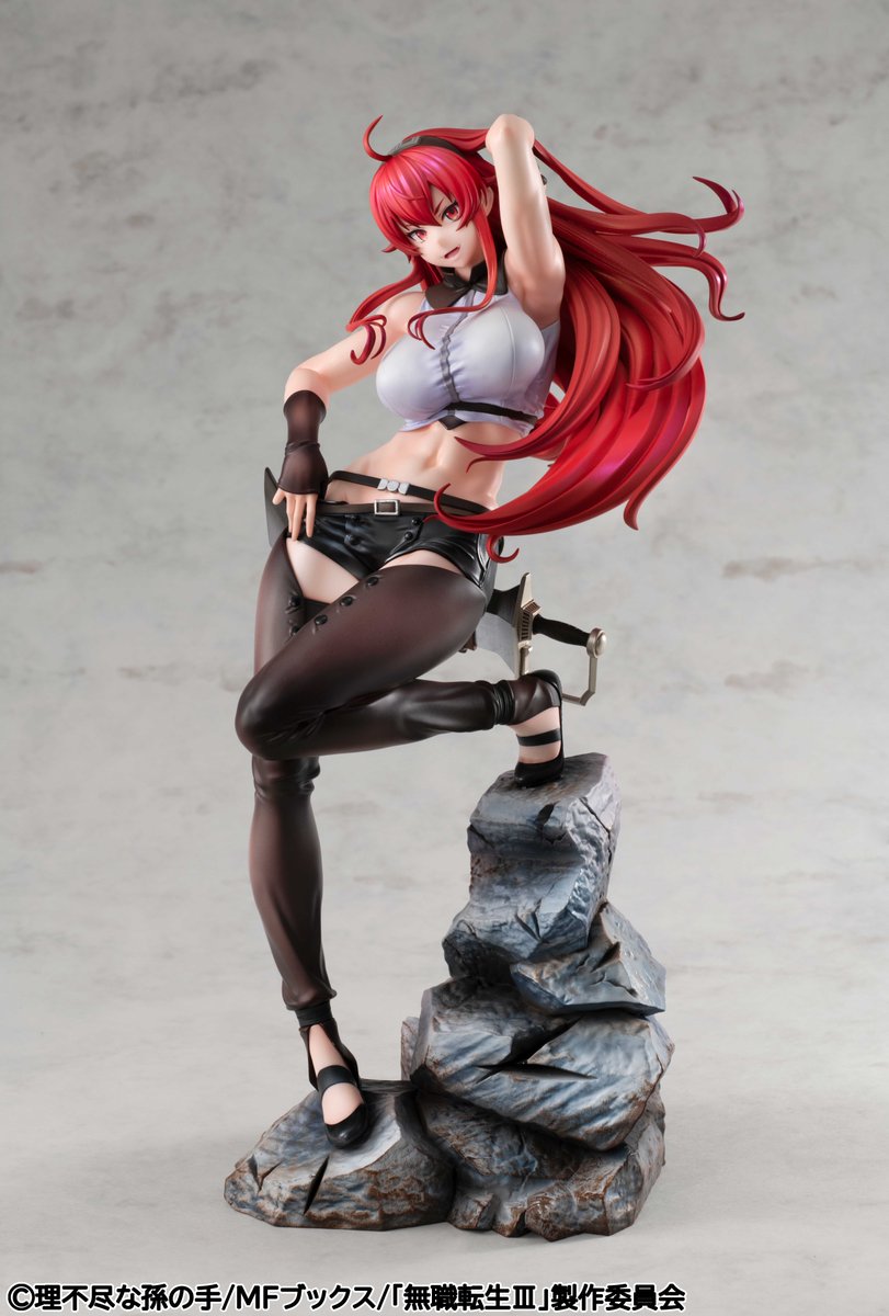 mega_hobby's tweet photo. 【#無職転生】

◤ご予約受付中！◢

◇━━━━━━━━━━◇
　Lucrea
　無職転生Ⅲ ～異世界行ったら本気だす～
　エリス
◇━━━━━━━━━━◇

ルーデウスとの別れから数年の歳月が過ぎ、
心身共に大きく成長し大人になったエリスの魅力を再現！

鍛え上げられた肉体も肩・腹筋・足に至るまで
美しく健康的に表現しています！

ぜひお手元でご堪能下さい！

https://t.co/YXOUUgfmDv
#Lucrea