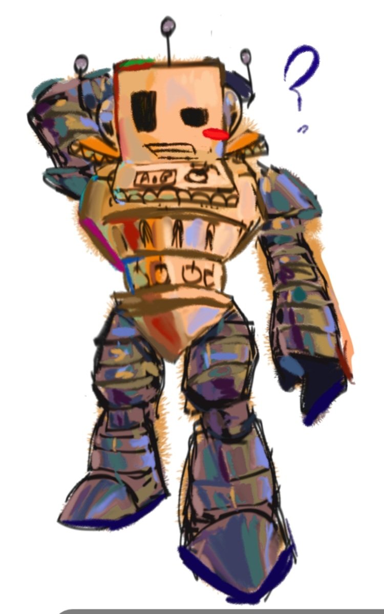 Hamxst's tweet photo. Helper bot  3am doodle https://t.co/nYTxzg1Iba