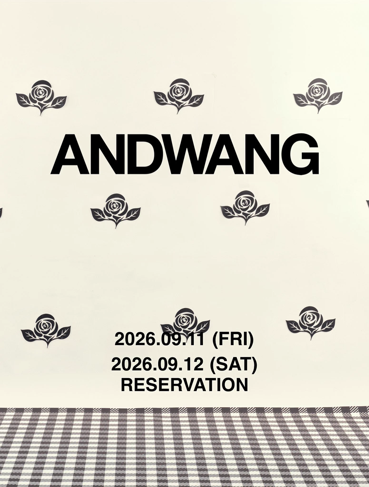 ANDWANG в X: „【ANDWANG POPUP STORE】 POPUP入場チケットは本日19時
