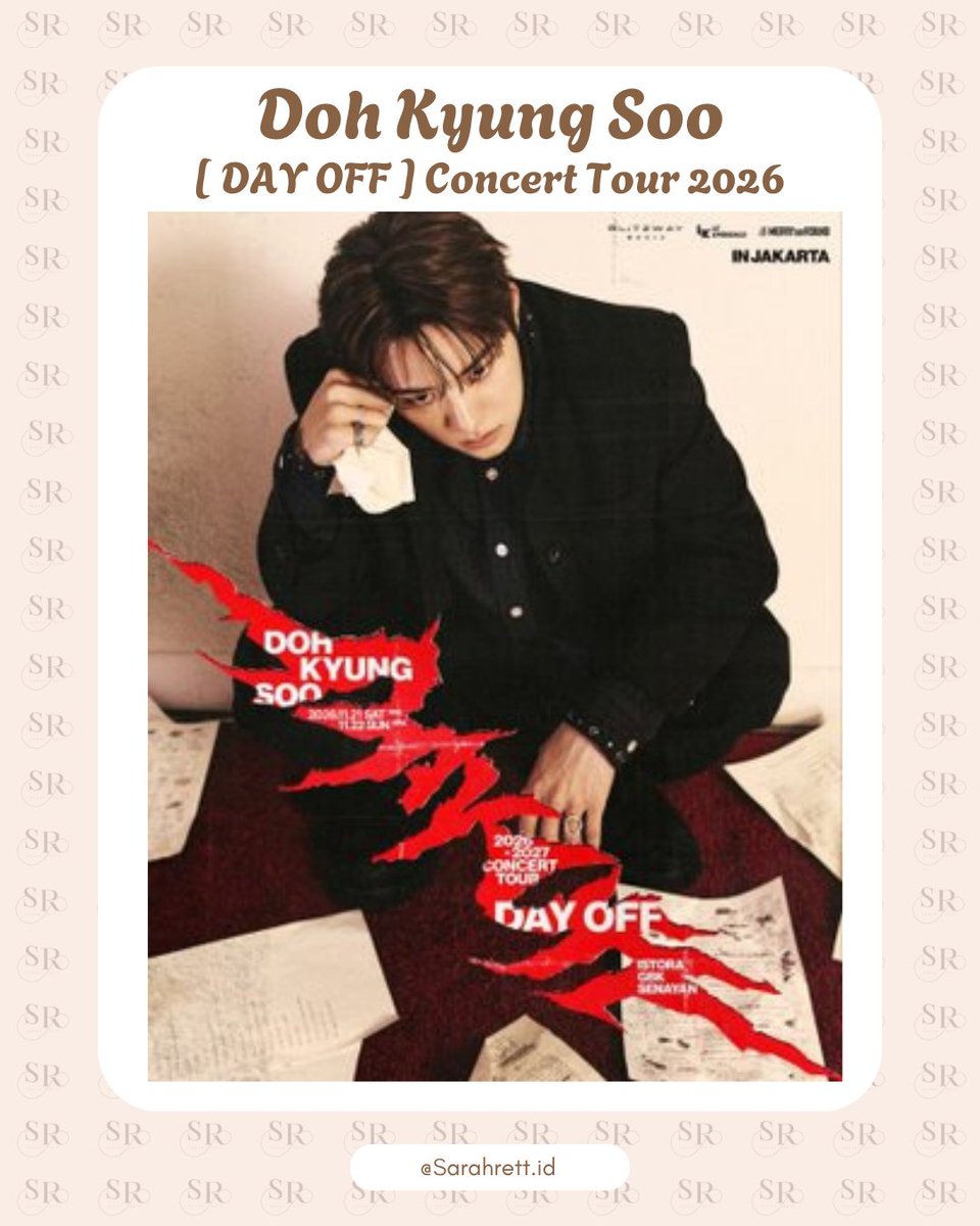 sarahrettid's tweet photo. OPEN JASWAR / JASA WAR TICKET

DOH KYUNG SOO CONCERT TOUR [DAY OFF]

🤎 Fee start 200k - 250k.
🤎 Data/akun pribadi
🤎 Self payment
🤎 Fee after secured ticks
🤎 Full refund 100%

💌Dm/link bio untuk info selanjutnya

t. jaswar jasa war joki ticket doh kyung soo day off concert https://t.co/zYmYCG1NUl