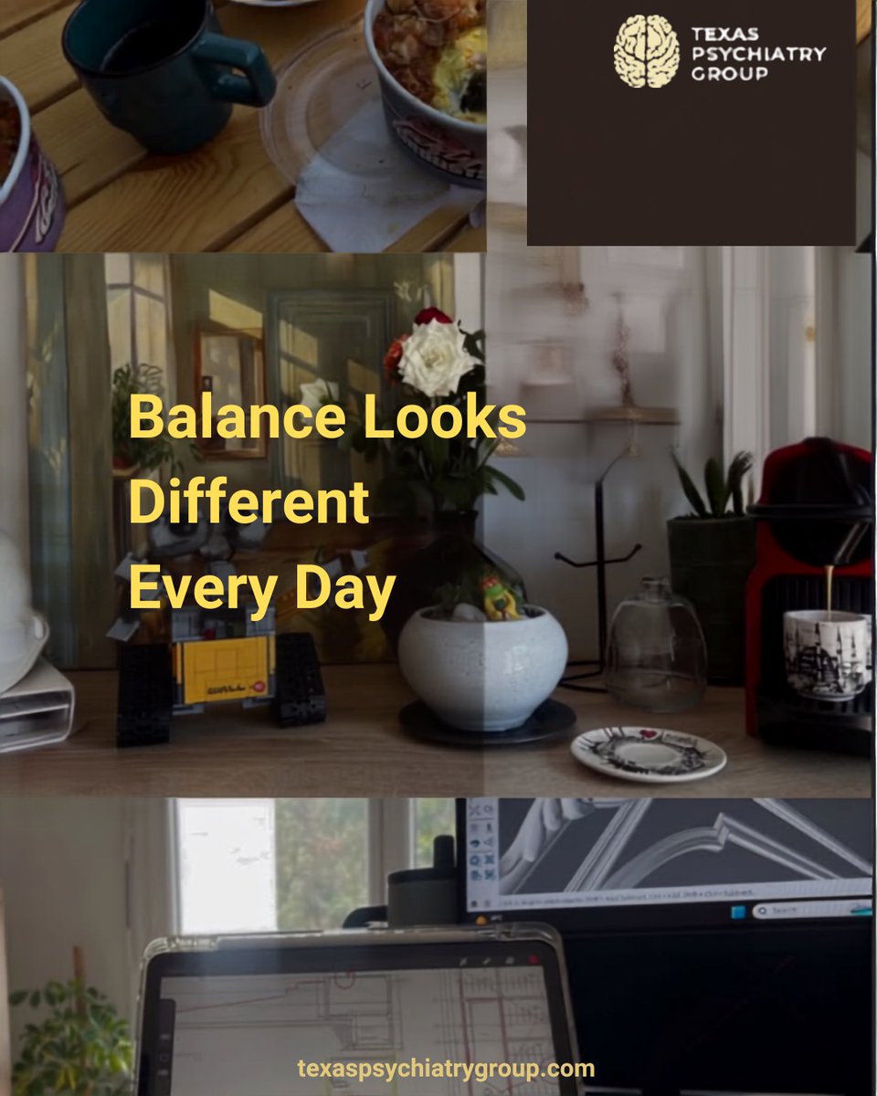 TexasPsychiatry's tweet photo. Well being can be found in the little things: nourishing your body, enjoying beauty, and making time for what matters. 

Connect with Texas Psychiatry Group for professional support.
#MentalWellness #HealthyBalance #WellBeing #MindfulLiving #MentalHealth #TexasPsychiatry https://t.co/w3QpLdrK7l