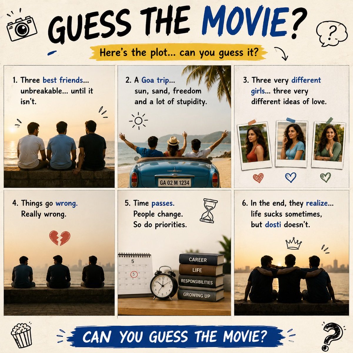 ThePlotTest's tweet photo. Okay Bollywood experts 🙏

Can you crack this one? 👀 https://t.co/dvlfChvaSG