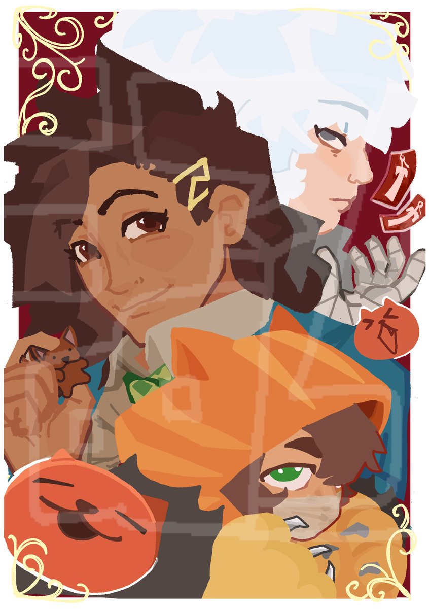 foozejuice's tweet photo. i did end up finishing these prints for my last con, just blanked my head to post em. gn #yttd https://t.co/CzGRkLPDUR