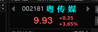 reyes_hkger's tweet photo. 粤传媒9.93元买进2层仓位。 https://t.co/htjCma3Kt0