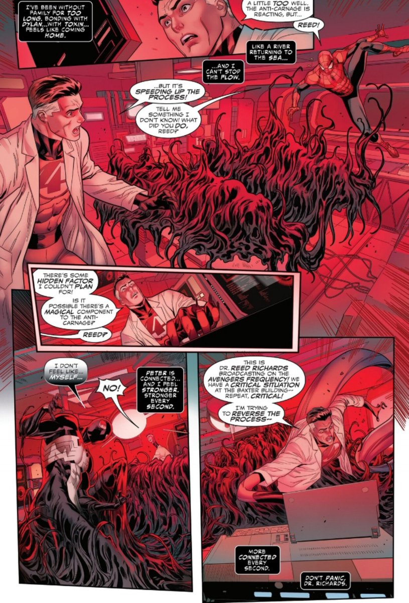 FACIALHAIRBROS's tweet photo. Yeeeeah if Eddie and Dylan bonding didn't work...yall stupid for thinking it would work a second time. Wasn't Eddie's fault them 

So this...THIS IS THE 8 
BILLION BOND? #SymbioteSpoilers https://t.co/QK9UOsIon4