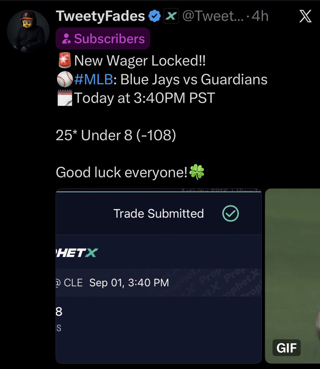 TweetyFades's tweet photo. 25* CWS/HOU Under 8.5✅
25* TOR/CLE Under 8✅
15* STL/LAD Under 9❌

Blah! I hate that I posted two free play losers!I will get you guys right with a full card tomorrow. 

VIPs on a 400+ unit run!🔥 https://t.co/5uru1dhHpK