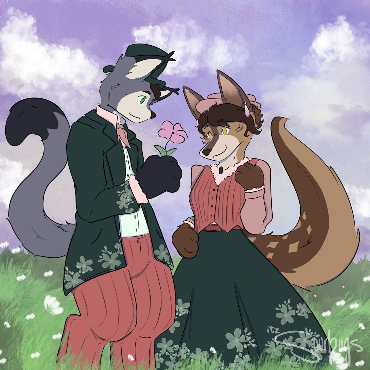 itzSourbugs's tweet photo. Couples Art
Ive been drawing this sweet little duo for years now for a wonderful client and her partner https://t.co/E8gOwJa1DS