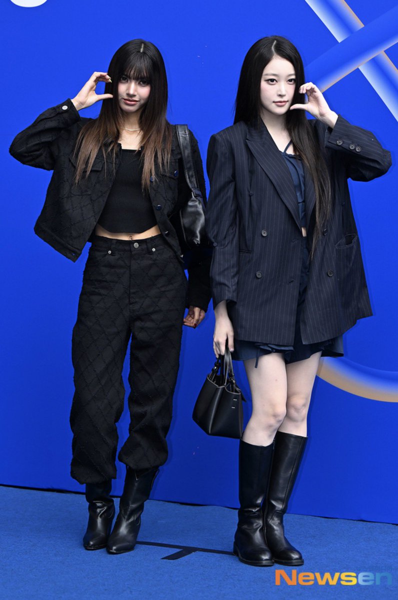 smnarchive's tweet photo. PICTURES OF #SAYMYNAME’s #KANNY and #SOHA AT 2026 SEOUL FASHION WEEK DAY 2 https://t.co/eFIQ9Y8QwO