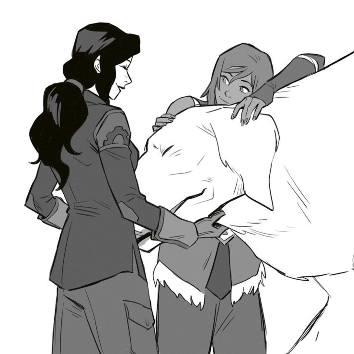 sereiines's tweet photo. happy bisexual visibilty month to korrasami, they are the blueprint <3 https://t.co/DCj15gwFgb