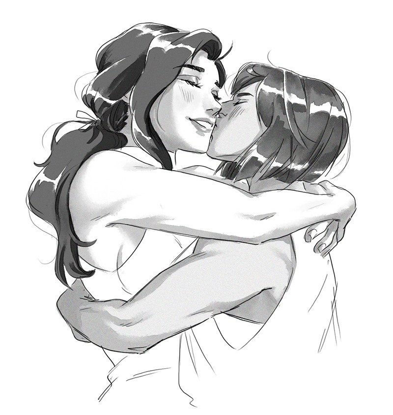 sereiines's tweet photo. happy bisexual visibilty month to korrasami, they are the blueprint <3 https://t.co/DCj15gwFgb