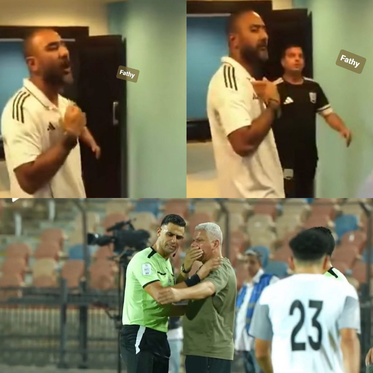 ElkelanyMohsen's tweet photo. الفضيُــُحة اكتملت ومحمد شوقي ابن الاهلي هوا اللي كشفها
فيديو جديدلمحمد شوقي مدرب زد ولاعب الاهلي وهوا بيقول للحكم معروف اناعارف كويس والله.انك جاي تخلصها وتكسب الاهلي خلصتهاوارتحت.خلاص مبروك عليك وعليهم روح خد اتعابك منهم الفيديوفضيُـ‘ـُحةخصوص محمدشوقي لاعب سابق ف الاهلي وعارفهم https://t.co/zij5fuUBTr