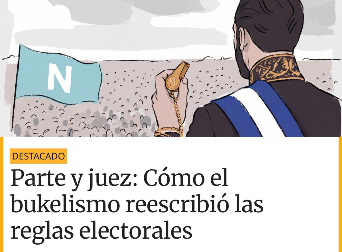 musikeys1's tweet photo. No se aferra únicamente a la Presidencia, se aferra al control sobre LO QUE PUEDE SABERSE, INVESTIGARSE Y CASTIGARSE.

Por eso se voló la alternancia antes de que algún día pudiera joderlo, porque su verdadero culillo no es perder una elección, es amanecer fuera del poder y sin poder agarrar del pescuezo al fiscal que puede abrirle todos los expedientes. Cancelar las elecciones sería demasiado descarado, la maña es dejarlas ahí de adorno, con urnas, papeletas y candidatos, pero amarrar el juego para no arriesgar ni mierda. No cambió las reglas para competir mejor, las cambió para que plantársele enfrente sea ir de pendejo a hacer bulto en una elección arreglada desde antes.

https://t.co/1FpUwkBGlF