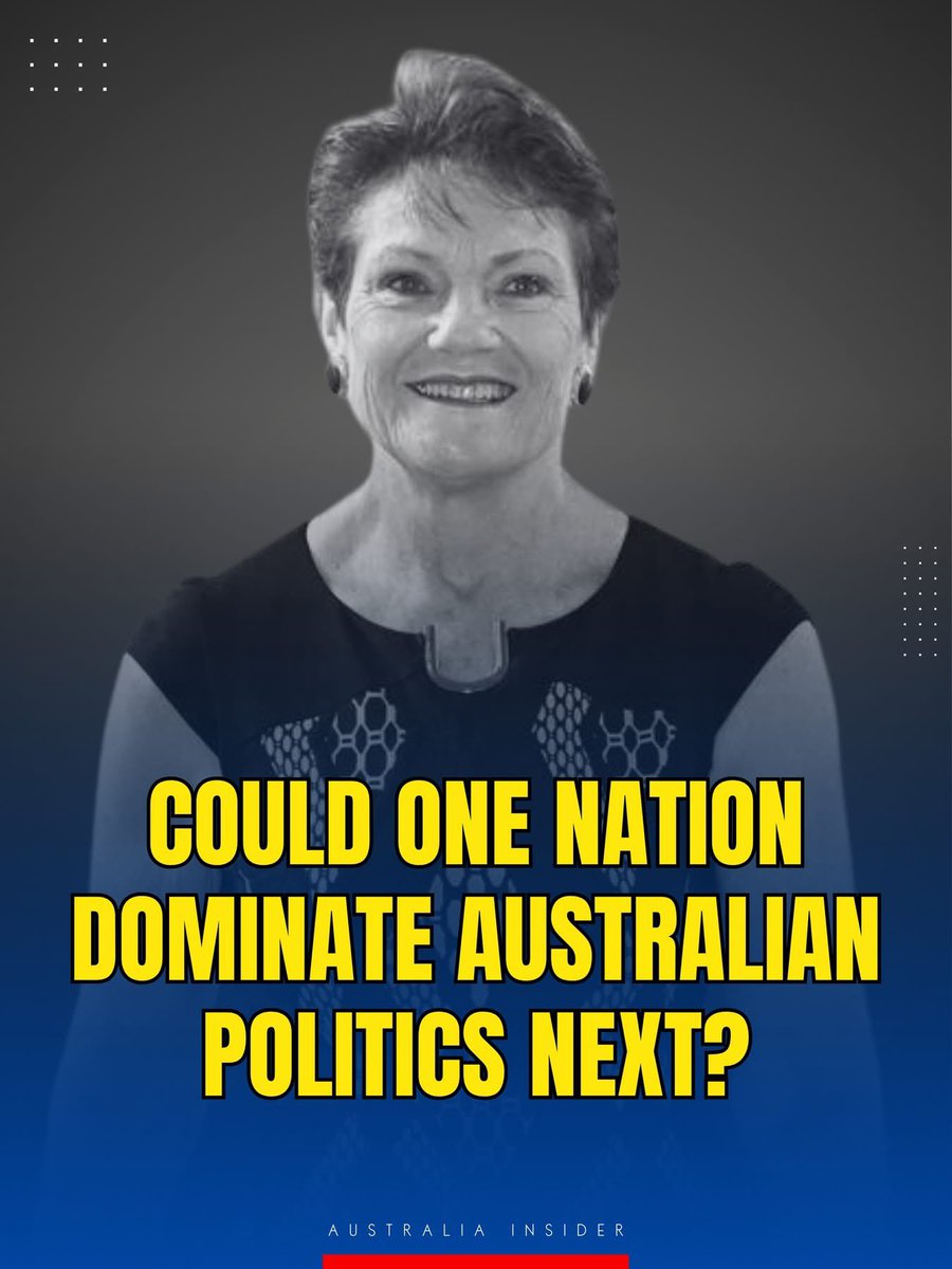Support_Pauline's tweet photo. Could One Nation dominate Australian politics next? https://t.co/uBHB7Wxa1g