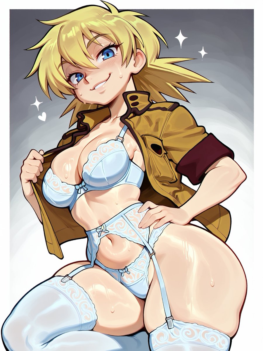 Yoaebi's tweet photo. Lingerie Seras Victoria 💛❤️ https://t.co/S5cYVxrdev