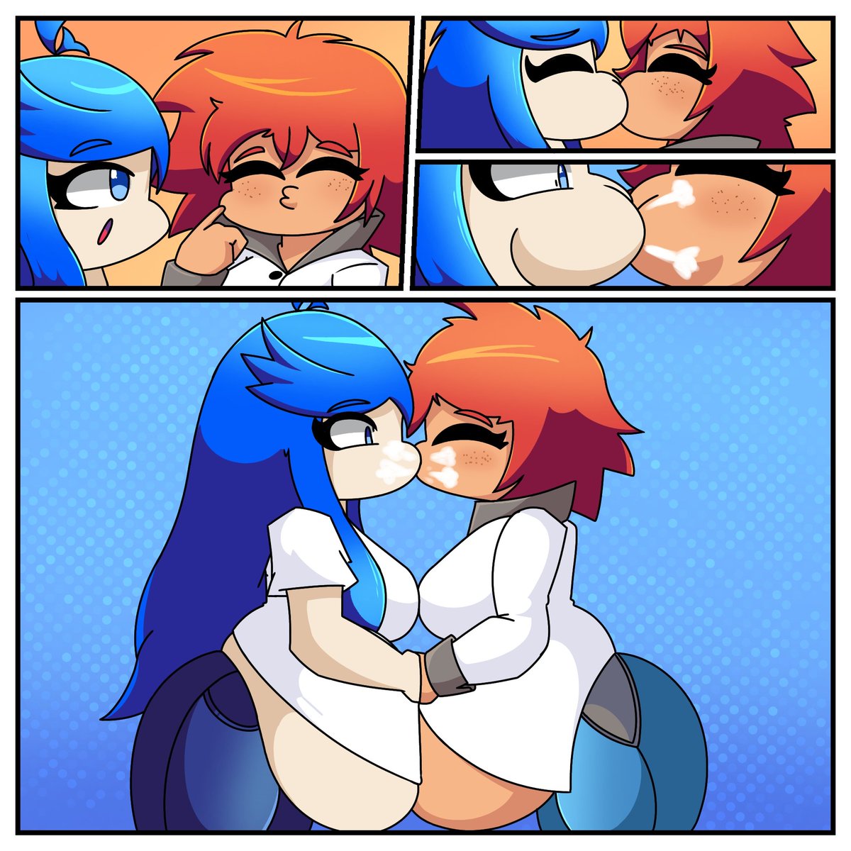 MoshiFatter's tweet photo. Another commission made !!!

((By the way, mini-comics are disabled) https://t.co/4wsBHsTlmg