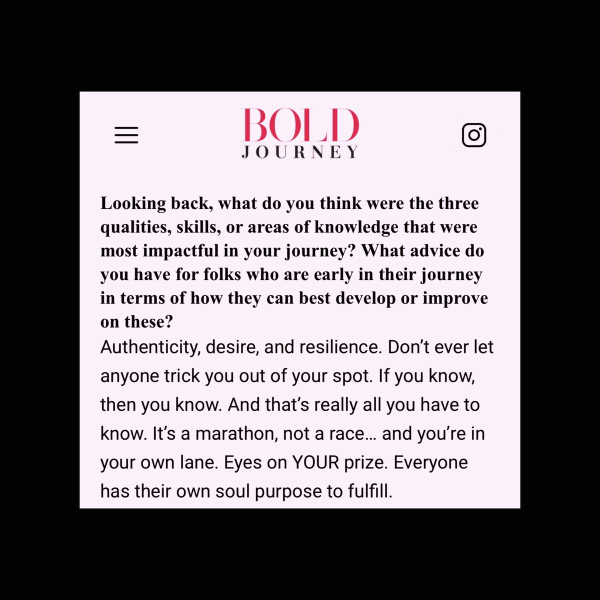 VixenLLC's tweet photo. ๐ฐ
Always dropping gems ๐
Pay attention!
Thank you #BoldJourney for the write up ๐๏ธ
Excited for whatโs next. โ๏ธ
Thank you, God in advance. ๐ค
#HelloSeptember
Full article: https://t.co/nl3yXxjYJ0
@boldjourneymag
#JudiGemz
#realitytv #entrepreneur
#baddies https://t.co/26pmm8uAVT