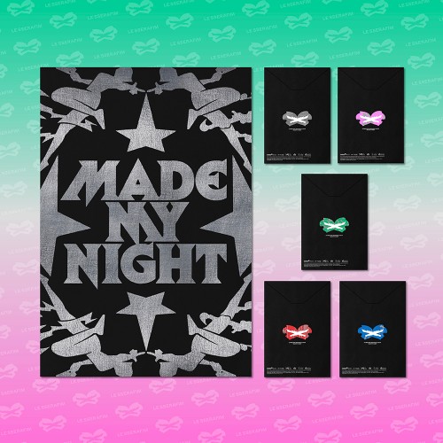 assi_kr's tweet photo. LE SSERAFIM [Made My Night] 이 핏더팬에 올라왔어요! 🌙✨
✦₊˚.⋆☾⋆⁺₊✧
https://t.co/9bAO1Ckl40

YOU JUST MADE MY NIGHT✧˖° ⋆｡˚
다섯 가지 컬러로 만나는 르세라핌의 새로운 밤 🌙

피어나 여러분들 지금 바로 핏더팬에서 확인해보세요!
✦₊˚.⋆☾⋆⁺₊✧

#LE_SSERAFIM #르세라핌 #ルセラフィム #피어나 #ピオナ #SAKURA #사쿠라 #サクラ #KIMCHAEWON #김채원 #キム・チェウォン #HUHYUNJIN #허윤진 #ホ・ユンジン #KAZUHA #카즈하 #カズハ #HONGEUNCHAE #홍은채 #ホン・ウンチェ #KPOP