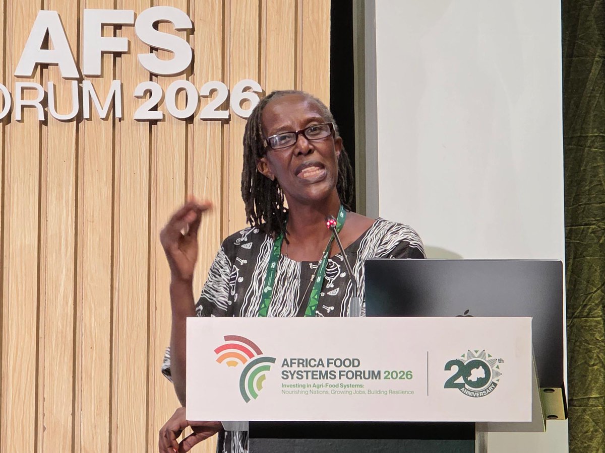 WorldFishCenter's tweet photo. At #AFSF2026, Suzanne Njeri Kuria of AWFBEK shared her journey as a fish farmer and called for a shift in how we see farmers: not simply as beneficiaries, but as investors who need access to finance, markets, knowledge and technology.

For Africa’s aquatic food systems to thrive, women and youth must have the opportunity to own, add value and lead.

#WorldFish #AFSF2026 #BlueTransformation #AquaticFoods #WomenInAquaculture #Africa