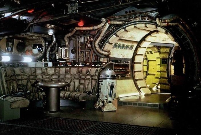 jtimsuggs's tweet photo. It seriously cannot be overstated how bad Han and Chewie destroyed the Millennium Falcon in the span of a decade. 

This side by side comparison will never cease to amaze me, no wonder Luke called it a piece of junk when he first saw it in A New Hope. https://t.co/AOIzBsl1Ih