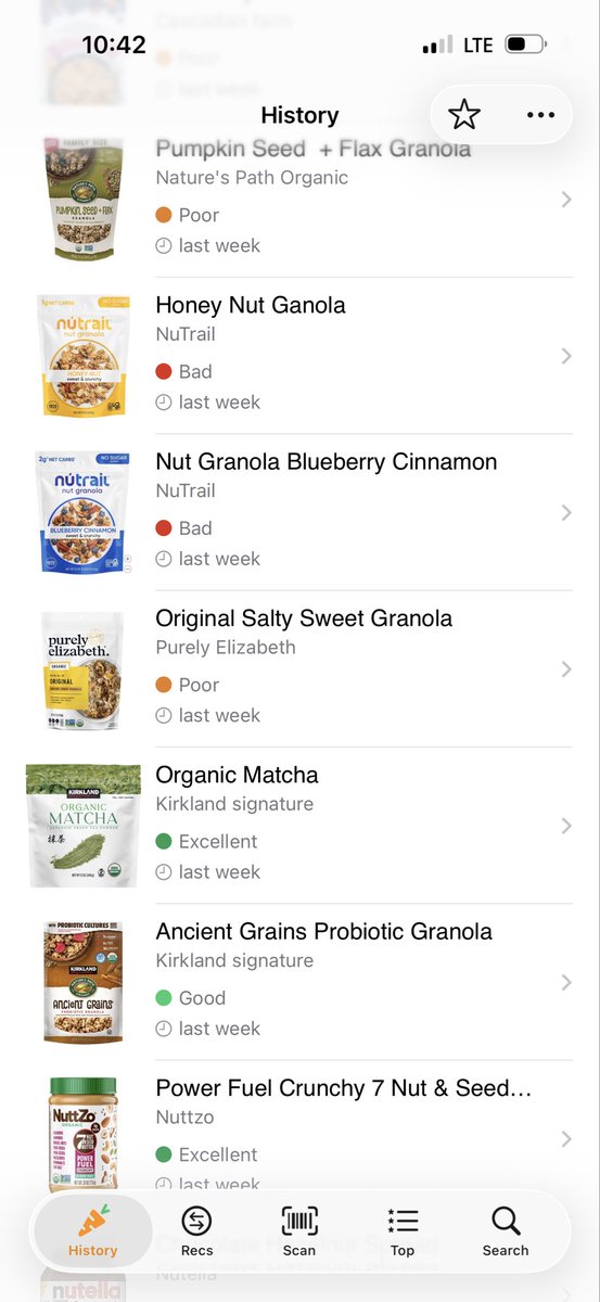 Hawaiinchris's tweet photo. @b01dface I use the YUKA APP, it allows you to scan item bar codes &amp; quickly tells you why it’s bad with a description of chemicals &amp; what harm they cause.  Everyone should be using it. It has changed my diet. https://t.co/Mk6ccd7KJS