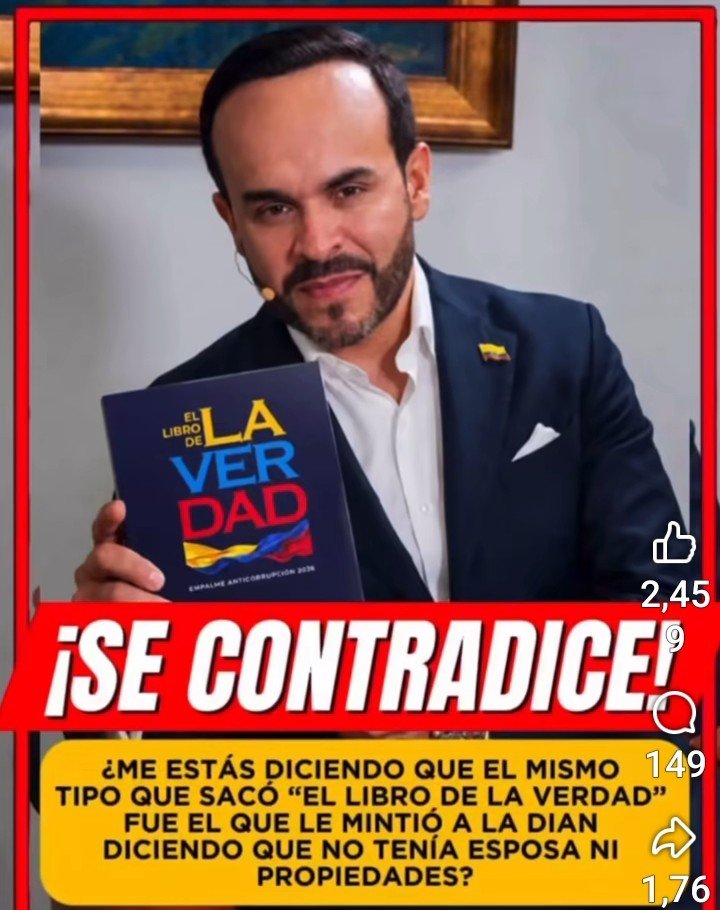 ReynaldoPradil1's tweet photo. Todo en el es una farsa... https://t.co/lZ90vCWtmr