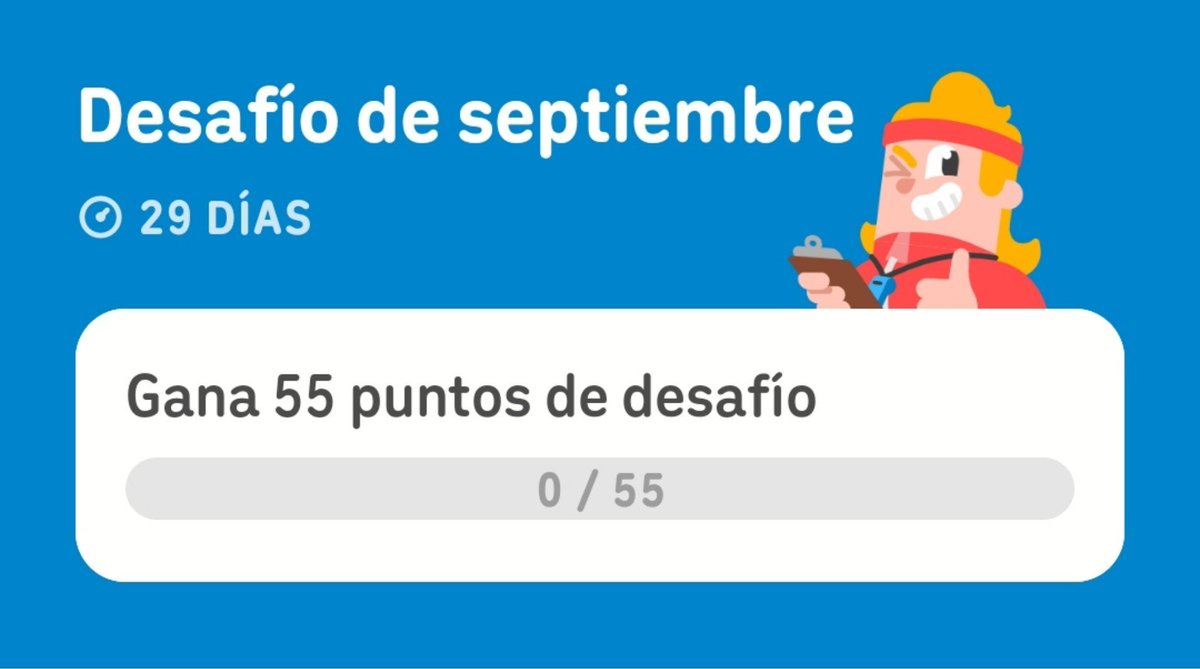 MayKenob98's tweet photo. Hoy es mi día de racha 55 en Duolingo y necesito 55 puntos para la medalla de septiembre y todo esto en el día del cumpleaños de Carlos que es el número 55 🤯

¿Será algún tipo de señal? 🧐🧐
@Carlossainz55 https://t.co/Icho2U0cZn