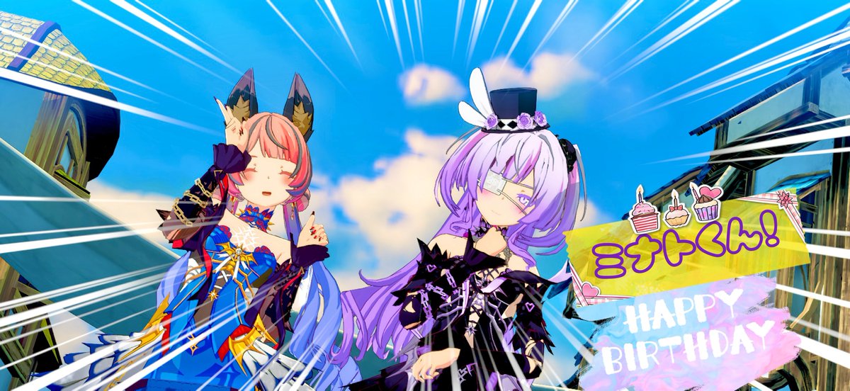 Jun_Ash7's tweet photo. しれっとインして開拓局前のミナトくんと2ショしてきた！

改めておめでとうだよ〜〜〜〜！！！

ガチャで衣装出たからお揃いだって気づいたの写真撮ったあとだったり…！ https://t.co/D39R72Ojvb