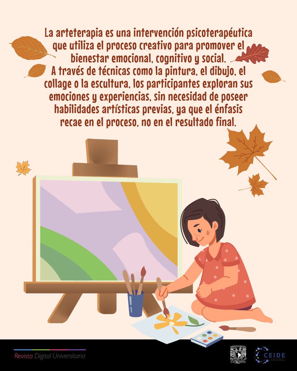 rdu_unam's tweet photo. 🖼️“¿Tiene beneficios la arteterapia🖌️ en niños con cáncer?”🎨
🔗https://t.co/rYONK6NUpv https://t.co/EEdbWD4sl7