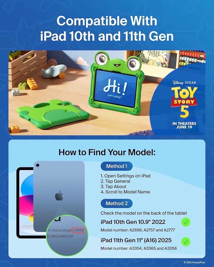 apieceofcookiee's tweet photo. ส่งต่อ|มือสอง มีกล่อง 
พรีมาจาก Disneyland Hongkong นะคะ
.
เคสไอแพด Disney Toy Story 5 Lilypad Case for iPad 10th and 11th Gen
.
850
📦รวมส่ง
.
#ตลาดนัดดีสนีย์ #ตลาดนัดdisney #ตลาดนัดduffy #ตลาดนัดดิสนีย์ #พรีญี่ปุ่น #sanrio #ตลาดนัดsanrio https://t.co/IS0UXLAOKY